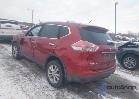 2016 Nissan Rogue S/Sl/Sv z USA, uszkodzony, nr VIN 5N1AT2MV7GC832159